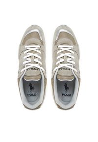 Polo Ralph Lauren Sneakersy Trackstr 250 809960925002 Brązowy. Kolor: brązowy. Materiał: skóra, zamsz #6