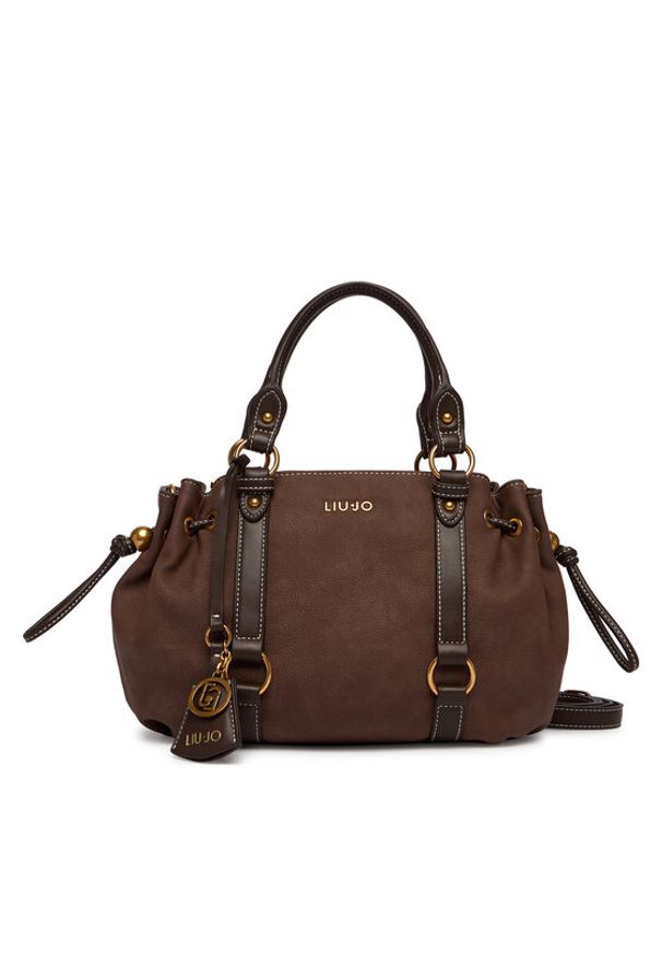 Liu Jo Torebka AA6081 E1116 Brązowy. Kolor: brązowy. Materiał: skórzane