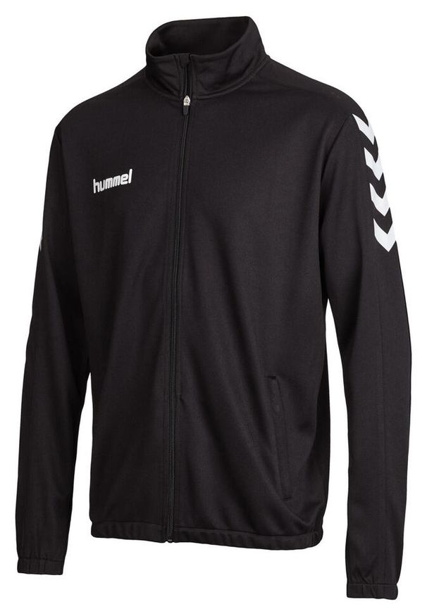 Bluza piłkarska dla dzieci Hummel Core Kids Poly Jacket. Kolor: czarny. Sport: piłka nożna