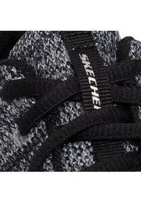 skechers - Skechers Sneakersy Twisted Fortune 12614/BKW Szary. Kolor: szary. Materiał: materiał #7