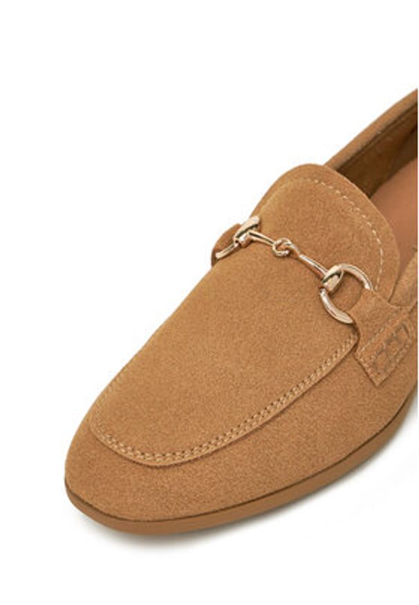 Jenny - JENNY Loafersy HY60163-9 Brązowy. Kolor: brązowy. Materiał: materiał