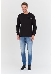 Tommy Jeans - TOMMY JEANS Czarny męski longsleeve, Rozmiar L. Kolor: czarny. Długość rękawa: długi rękaw #3