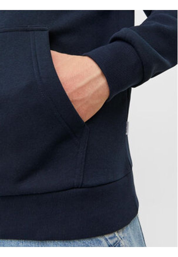 Jack & Jones Bluza Bradley 12249340 Granatowy Relaxed Fit. Kolor: niebieski. Materiał: syntetyk