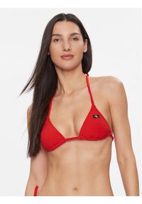 Calvin Klein Swimwear Góra od bikini KW0KW02466 Czerwony. Kolor: czerwony. Materiał: syntetyk #1