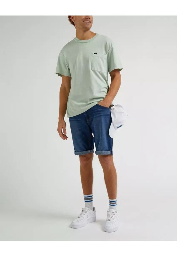 Lee - LEE 5 POCKET SHORT MĘSKIE SZORTY VCR DARK WORN L73MHVB72 112331761