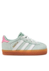 Adidas - Sneakersy adidas. Kolor: zielony. Model: Adidas Gazelle #1