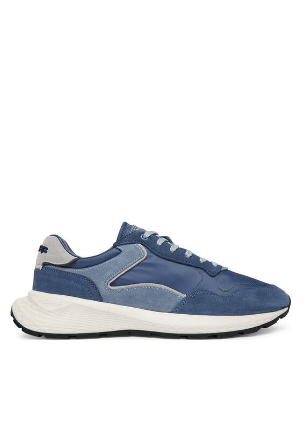 HOFF Sneakersy City MkII 12635402 Niebieski. Kolor: niebieski. Materiał: zamsz, skóra
