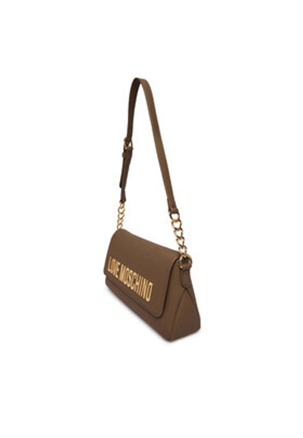 Love Moschino - LOVE MOSCHINO Torebka JC4024PP1ALD0200 Brązowy. Kolor: brązowy. Materiał: skórzane