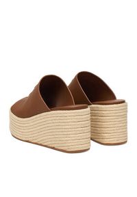 Badura Espadryle EO-AMINA-LT0228-26-801 Brązowy. Kolor: brązowy. Materiał: skóra #8