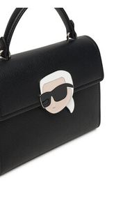 Karl Lagerfeld - KARL LAGERFELD Torebka A3W30325 Czarny. Kolor: czarny. Materiał: skórzane #5