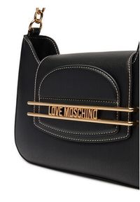 Love Moschino - LOVE MOSCHINO Torebka JC4347PP0LKP0000 Czarny. Kolor: czarny. Materiał: skórzane #5