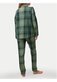 Triumph Piżama Boyfriend PW X Checks 10216554 Zielony Relaxed Fit. Kolor: zielony. Materiał: bawełna #4