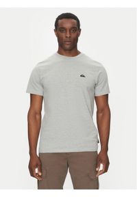 Quiksilver T-Shirt EQYZT07711 Szary Regular Fit. Kolor: szary. Materiał: bawełna