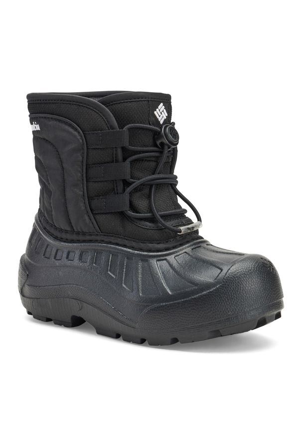 columbia - Śniegowce dziecięce Columbia Youth Powderbug Snowlite. Kolor: czarny. Sport: turystyka piesza
