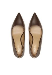MICHAEL Michael Kors Szpilki Alina Flex Pump 40F2HNMP2L Brązowy. Kolor: brązowy. Materiał: skóra. Obcas: na szpilce #2