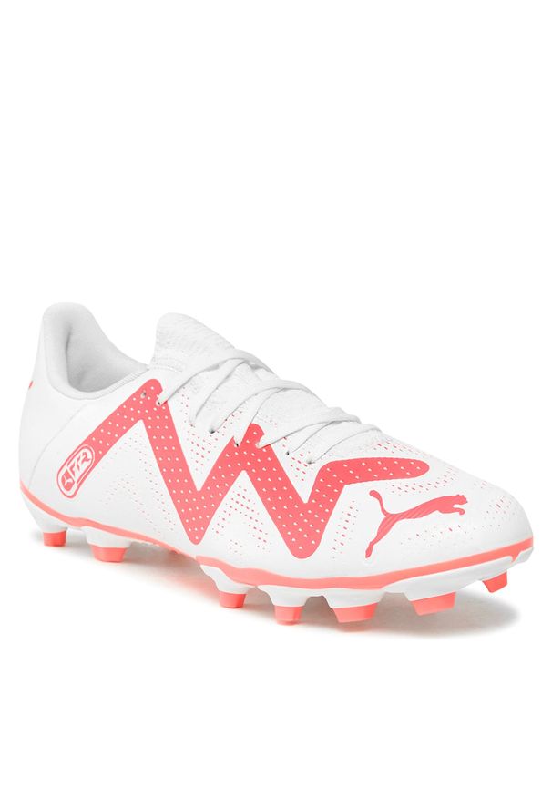 Buty Puma Future Play Fg/Ag 107377 01 Puma White/Fire Orchid. Kolor: biały