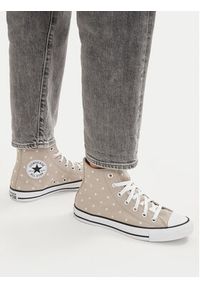 Converse Trampki Chuck Taylor All Star Embroidered Stars A16046C Beżowy. Kolor: beżowy. Materiał: materiał #3