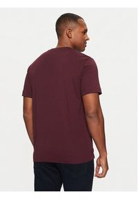 Tom Tailor T-Shirt 1037803 Bordowy Regular Fit. Kolor: czerwony. Materiał: bawełna #4