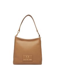 Love Moschino - LOVE MOSCHINO Torebka JC4166PP1OL1210A Beżowy. Kolor: beżowy. Materiał: skórzane #6