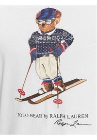Polo Ralph Lauren T-Shirt 710853310026 Biały Slim Fit. Typ kołnierza: polo. Kolor: biały. Materiał: bawełna #2