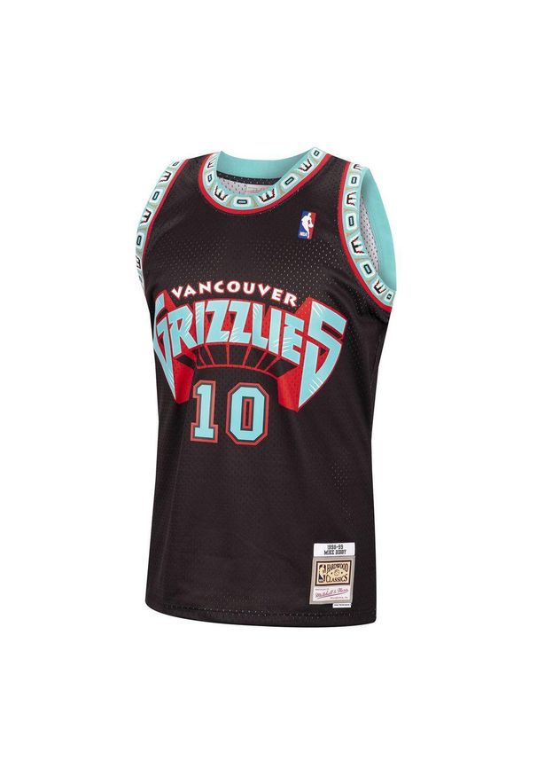 Mitchell & Ness - Koszulka NBA Vancouver Grizzlies Mike Bibby. Kolor: czarny. Sport: koszykówka