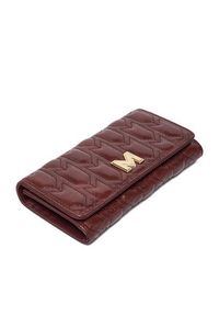 MEXX Portfel CEO-MEXX-W1-001-AW26 Bordowy. Kolor: czerwony. Materiał: skóra #2