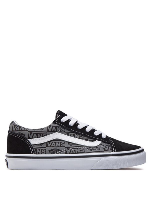 Vans Tenisówki Jn Old Skool VN0A5EE6N421 Czarny. Kolor: czarny. Materiał: materiał