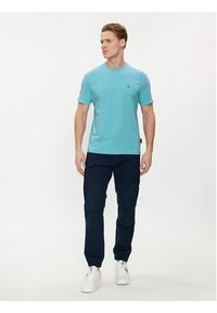 Napapijri T-Shirt Salis NP0A4H8D Niebieski Regular Fit. Kolor: niebieski. Materiał: bawełna #5