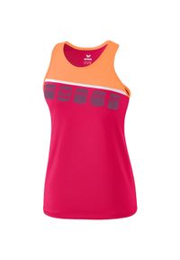 ERIMA - Dziecięca koszulka typu tank top Erima 5-C. Kolor: różowy, biały, wielokolorowy. Sport: fitness