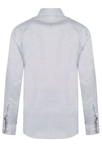 Calvin Klein Koszula LV019EU057 Niebieski Slim Fit. Kolor: niebieski. Materiał: bawełna #3