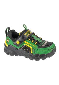 skechers - Buty sportowe Sneakersy chłopięce, John Deere: Adventure Track - Rugged-Bright. Kolor: zielony. Sport: turystyka piesza