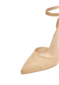 DeeZee Szpilki AJ-2639 Beżowy. Kolor: beżowy. Materiał: materiał. Obcas: na szpilce