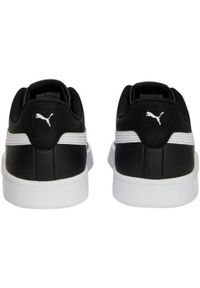Puma - Skórzane Buty Treningowe Dla Dorosłych Unisex Smash 3.0. Kolor: czarny. Materiał: skóra. Sport: turystyka piesza