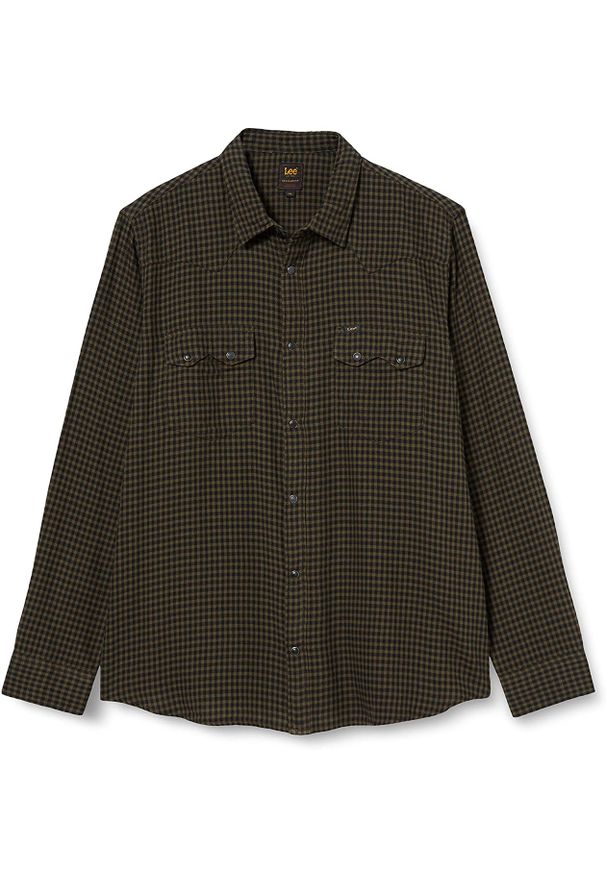 Lee - LEE RIDER SHIRT REGULAR FIT OLIVE GREEN L851RPNX 112122529
