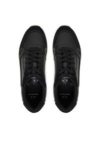 Armani Exchange Sneakersy XM001725 AF17540 UC001 Czarny. Kolor: czarny. Materiał: skóra #4