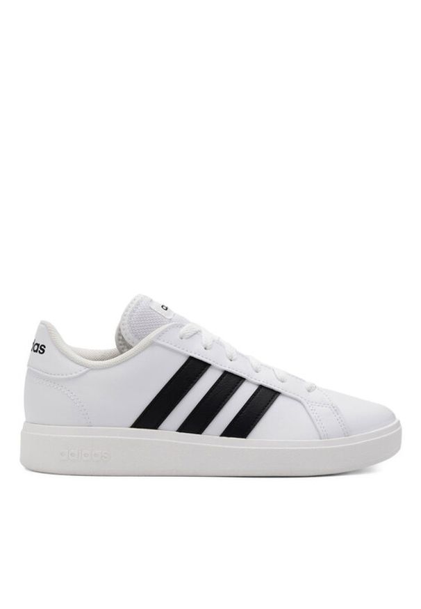 Adidas - adidas Sneakersy GRAND COURT BASE 2.0 GW9261. Biały. Kolor: biały. Materiał: syntetyk, skóra