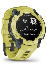 GARMIN - Zegarek sportowy Garmin Instinct E - 45 mm Żółty (010-02933-01). Kolor: żółty. Styl: sportowy #1