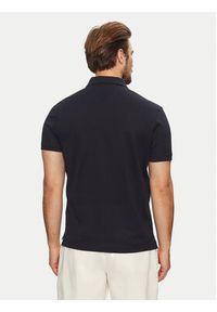 TOMMY HILFIGER - Tommy Hilfiger Polo Icon Graphic MW0MW37516 Granatowy Regular Fit. Typ kołnierza: polo. Kolor: niebieski. Materiał: bawełna #5