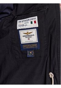 Aeronautica Militare Kurtka przejściowa 231AB2058CT3065 Granatowy Regular Fit. Kolor: niebieski. Materiał: bawełna #4