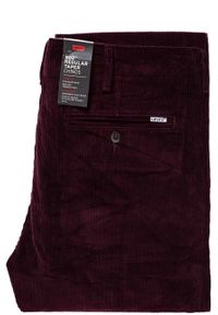 Levi's® - LEVI’S 502 REGULAR TAPER MĘSKIE SPODNIE SZTRUKSOWE SZTRUKS RED 521630010. Materiał: sztruks #3