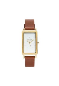 Skagen Zegarek Hagen SKW3097 Brązowy. Kolor: brązowy