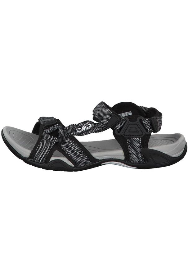 Sandały sportowe męskie CMP HAMAL. Zapięcie: rzepy. Kolor: wielokolorowy, szary, czarny. Materiał: materiał. Sport: turystyka piesza