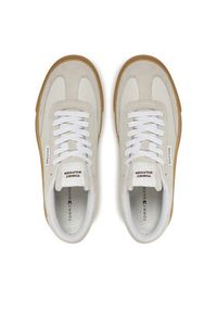 TOMMY HILFIGER - Tommy Hilfiger Sneakersy Th Cupset Summer Lth FM0FM05487 Biały. Kolor: biały. Materiał: skóra #5