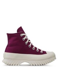 Buty do chodzenia damskie Converse Ctas Lugged 2.0 Hi. Zapięcie: sznurówki. Kolor: różowy. Materiał: materiał, tkanina. Szerokość cholewki: normalna. Sport: turystyka piesza