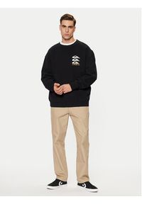 Quiksilver Bluza Watson Lake EQYFT04976 Czarny Regular Fit. Kolor: czarny. Materiał: bawełna #4