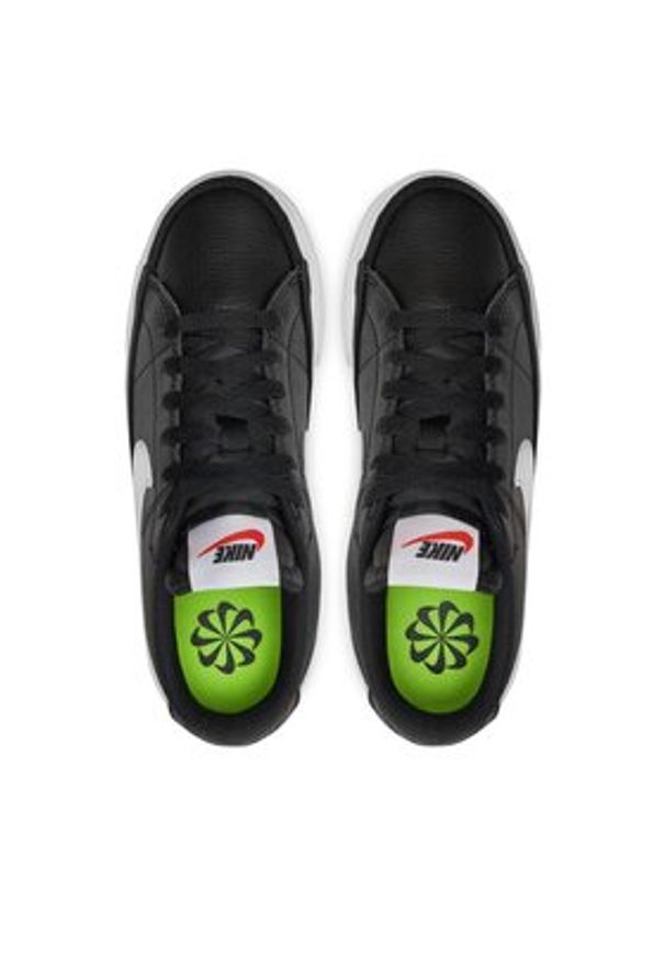 Nike Sneakersy Court Legacy Nn DH3162 001 Czarny. Kolor: czarny. Materiał: skóra. Model: Nike Court