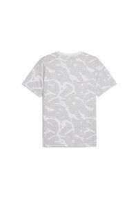 Puma - Męska koszulka Essentials Logo Lab PUMA White. Kolor: biały. Materiał: guma. Wzór: nadruk