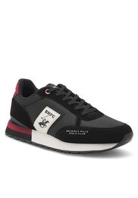 Beverly Hills Polo Club Sneakersy NICK-01 Czarny. Kolor: czarny. Materiał: materiał #3