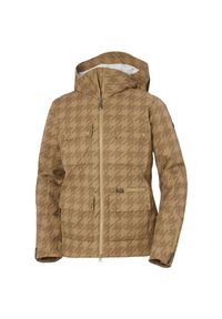 Kurtka damska Helly Hansen St. Moritz Ins 2.0. Kolor: beżowy. Sezon: zima. Sport: narciarstwo