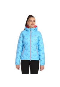 Damska kurtka puchowa Kilpi Alberta. Kolor: niebieski. Materiał: nylon. Technologia: Primaloft. Sport: turystyka piesza #1
